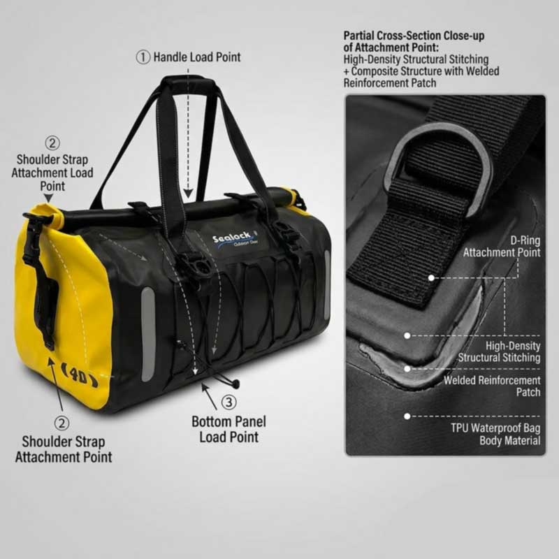 Fabricant de sacs de sport étanches pour les acheteurs en gros mondiaux