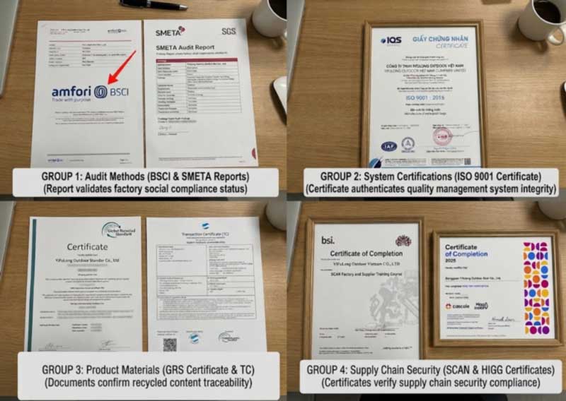 Explication des certifications des sacs étanches : celles dont votre marché a réellement besoin