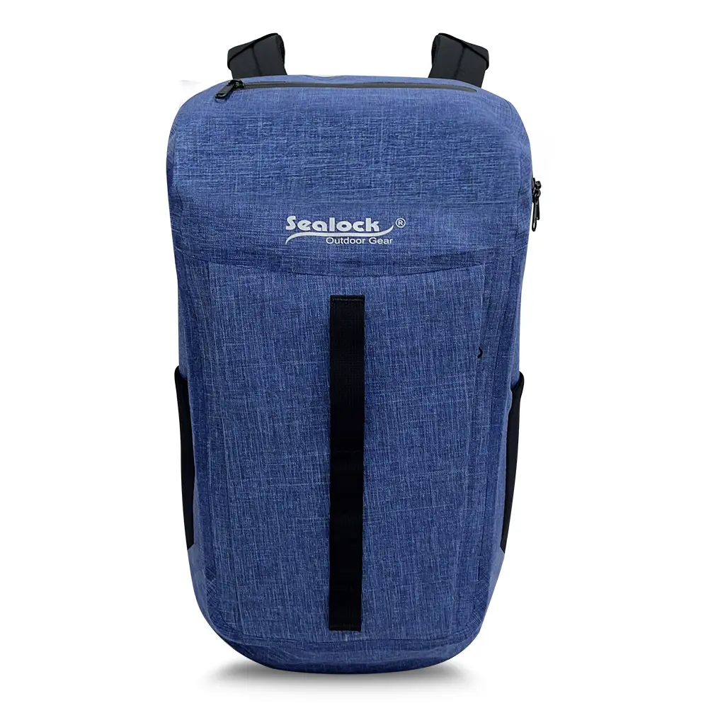 Sac à dos étanche 24 L avec fermeture éclair hermétique et design minimaliste