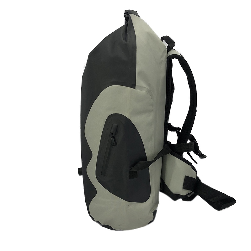 Sac à dos étanche à roulettes de 25 L avec valve à air