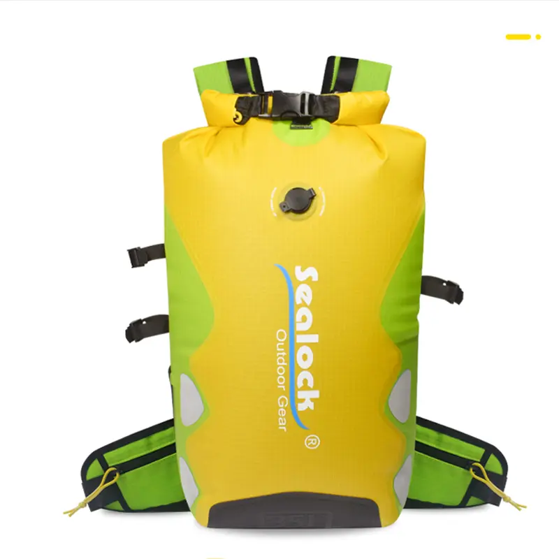 Sac à dos étanche à roulettes de 35 L pour la randonnée et le kayak