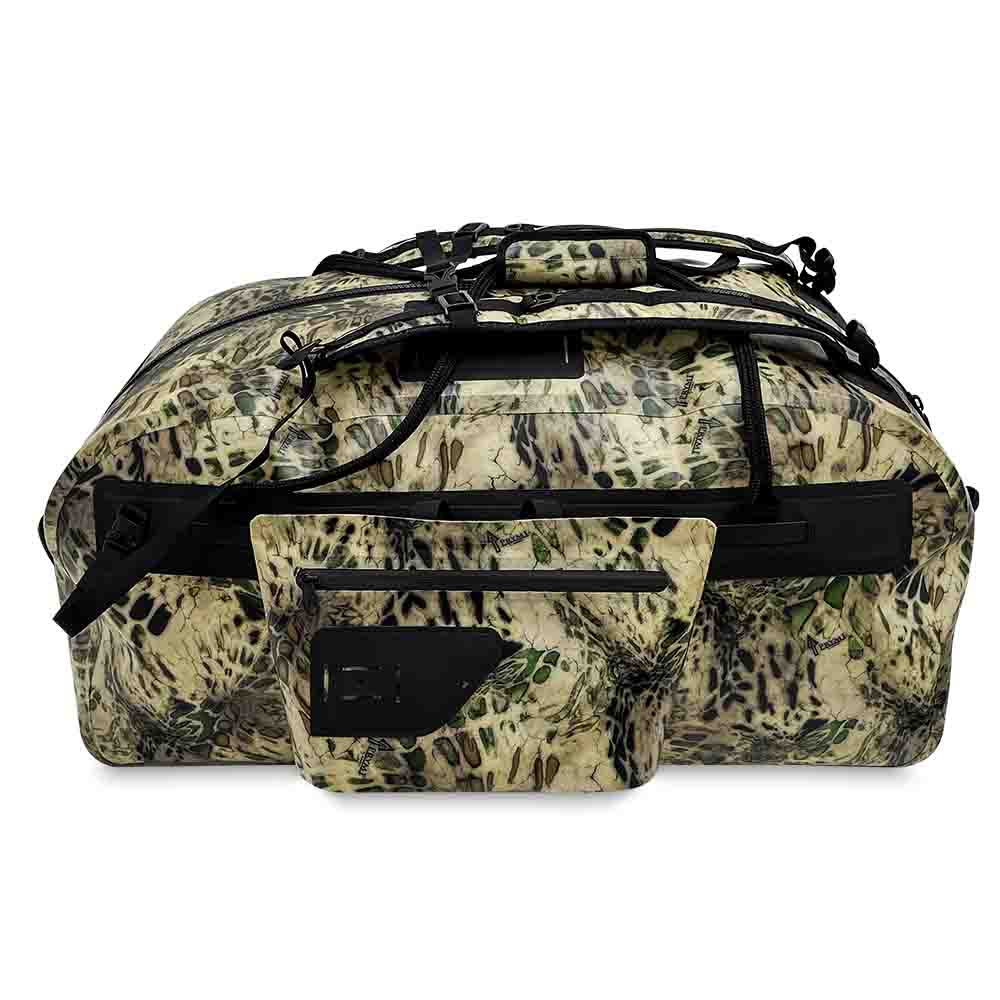 Sac de sport camouflage résistant à l'eau avec pochette avant amovible (IPX6)