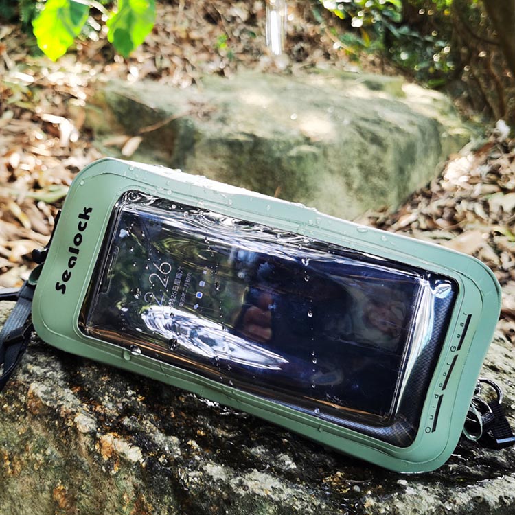 Sac de téléphone imperméable pour plage